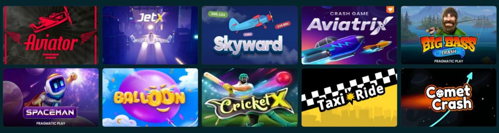 Crash games at lucky fish casino