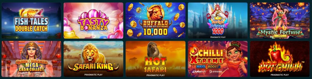 Slots at Luckyfish Casino