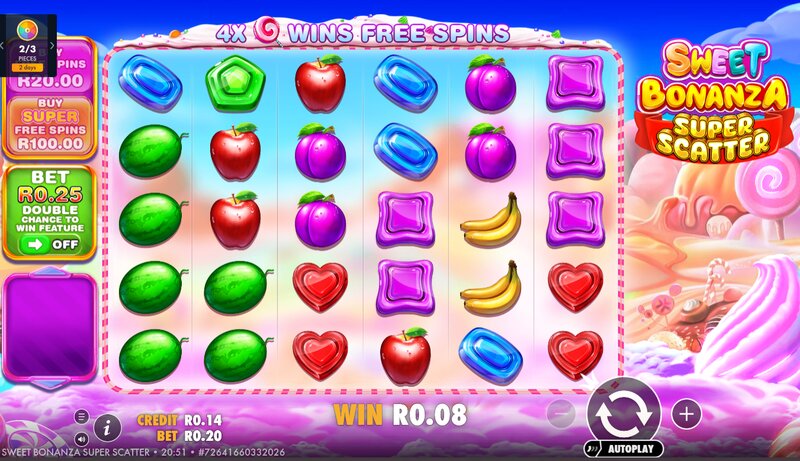 Sweet Bonanza Super Scatter Demo Slot