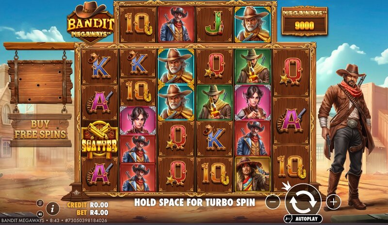 Play Bandit Megaways Slot Free Demo