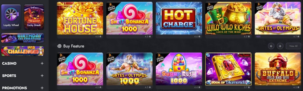 Play Casino Slots and Games