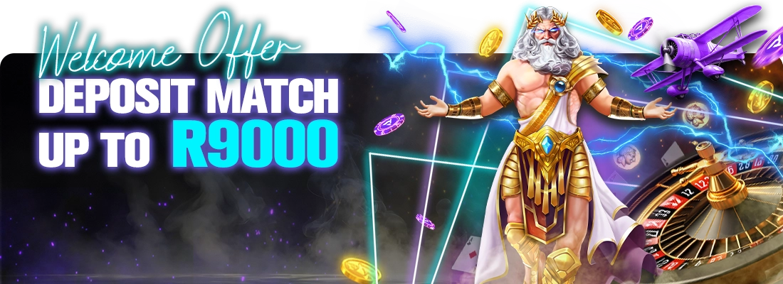 Play.co.za Casino: R9000 Welcome Bonus on First 3 Deposits