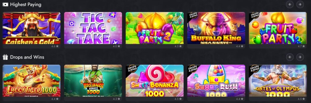 Play coza casino slots