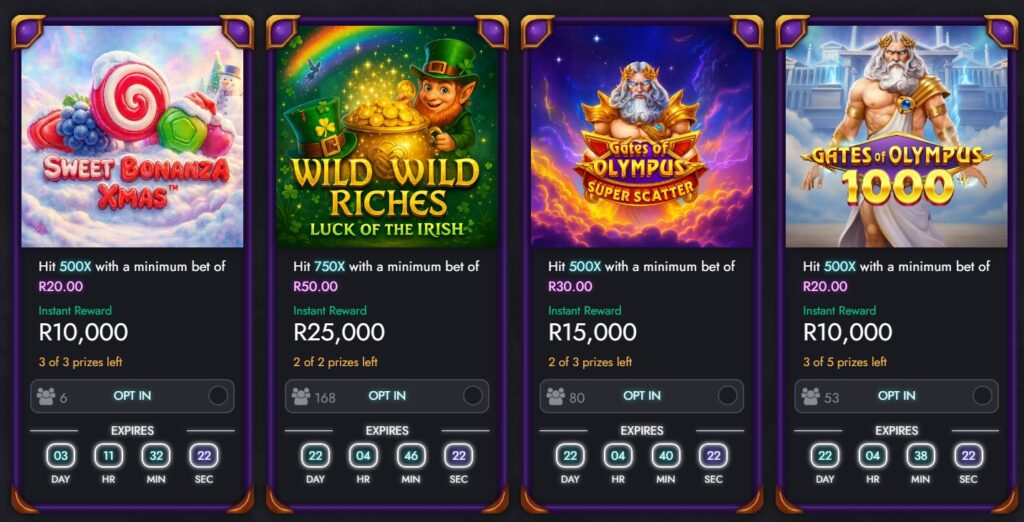 Play.co.za Slot Challenges South Africa