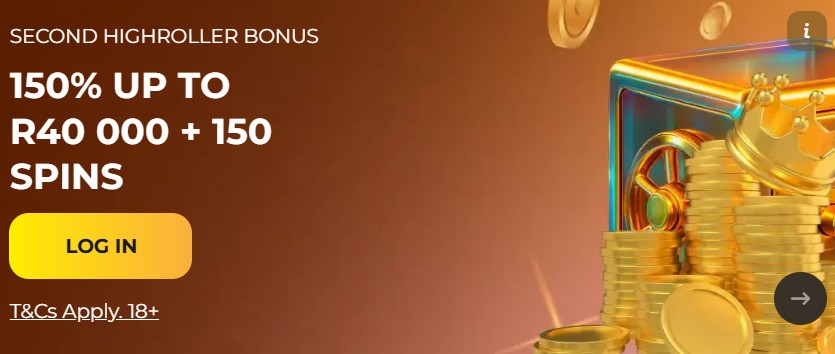 Jabulabets Second High Roller Deposit Bonus 150 Percent Match R40000