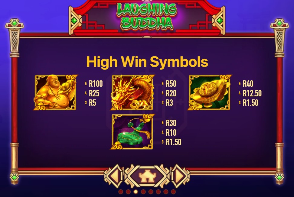 Laughing Buddha Slot Paytable
