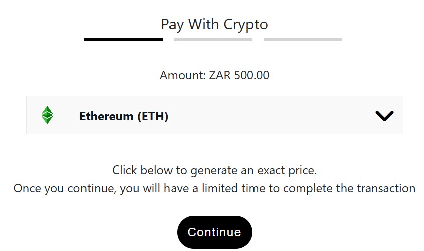 Saffaluck Crypto Deposit Screen - 10 Cryptocurrencies Bitcoin Ethereum Solana XRP South Africa