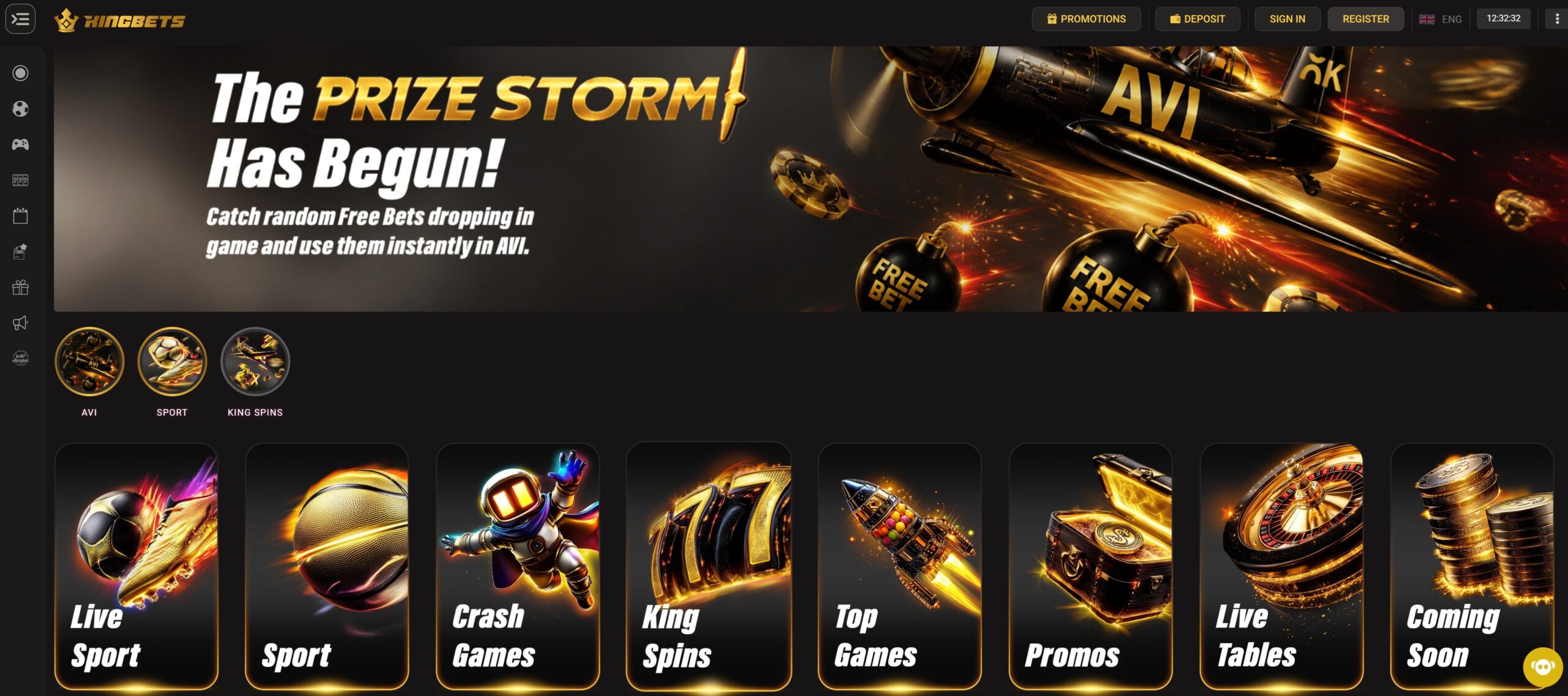 Kingbets South Africa homepage operated by King Bets Pty Ltd