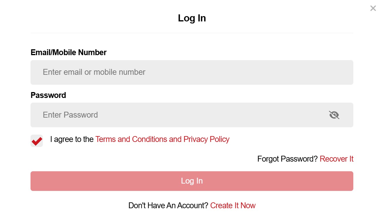 Playbet login page South Africa