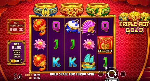 Triple Pot Gold Demo Game Play South Africa