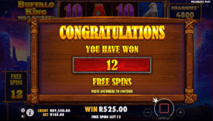 Buffalo King Megaways Free Spins South Africa