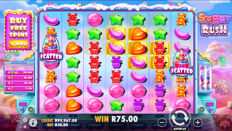 Sugar Rush slot South Africa