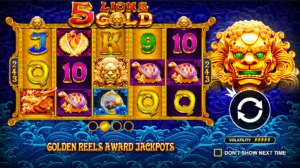 5 Lions Gold Slot Pragmatic Play Screenshot South Africa