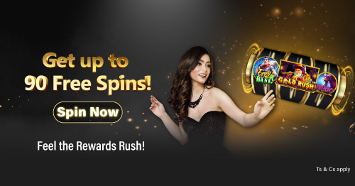 Get 90 Free Spins at Gold Rush