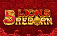 5 Lions Reborn Slot Logo
