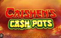 Caishen's Cash Pots Slot Logo