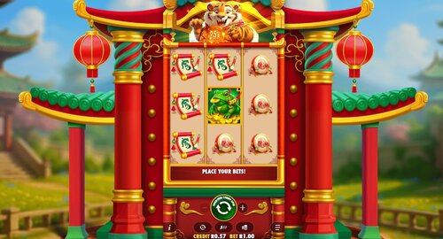 Lucky Tiger Gold slot home screen South Africa