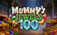 Mummy's Jewels 100 Slot Logo