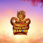 Triple Pot Diamond Slot Logo