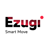 Ezugi logo, live dealer casino provider available at South African betting sites